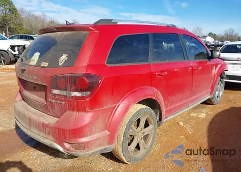 2016 Dodge Journey Crossroad z USA, uszkodzony, nr VIN 3C4PDDGG3GT217312